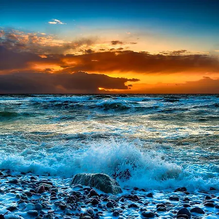 Apartment Hausboot An Der Lagune Kombüse Büsum